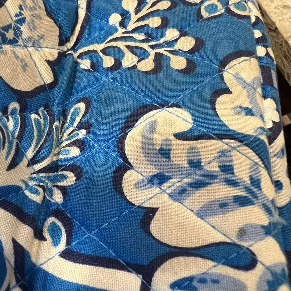 Vera Bradley Blue and White Floral Handbag